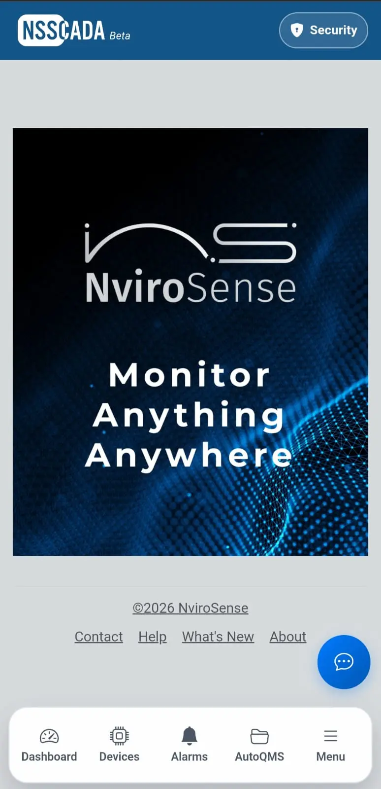 Nvirosense™ app screenshot 1