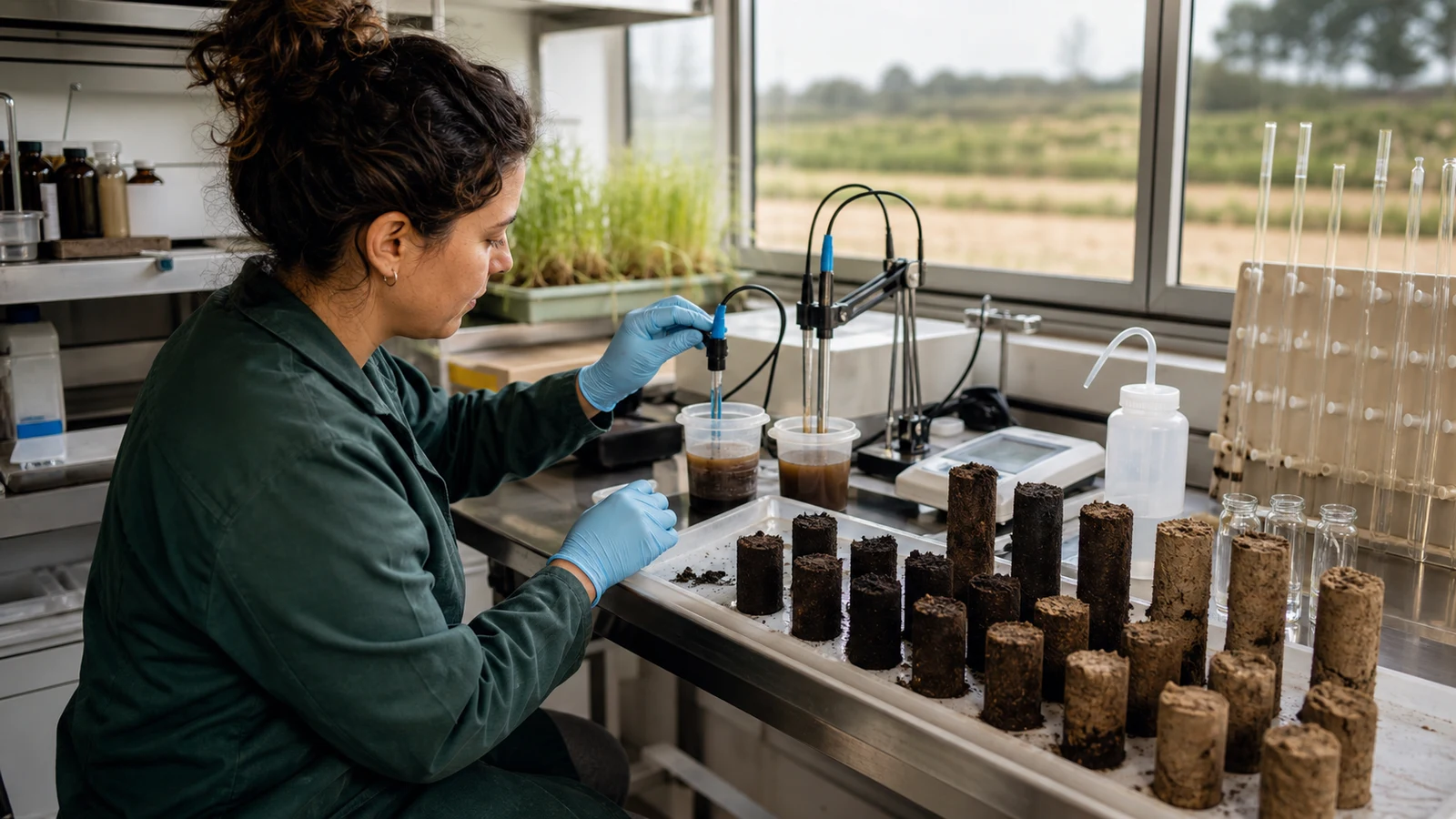 Agriculture operational context for Agricultural Sustainability with Smart Soil Sensors