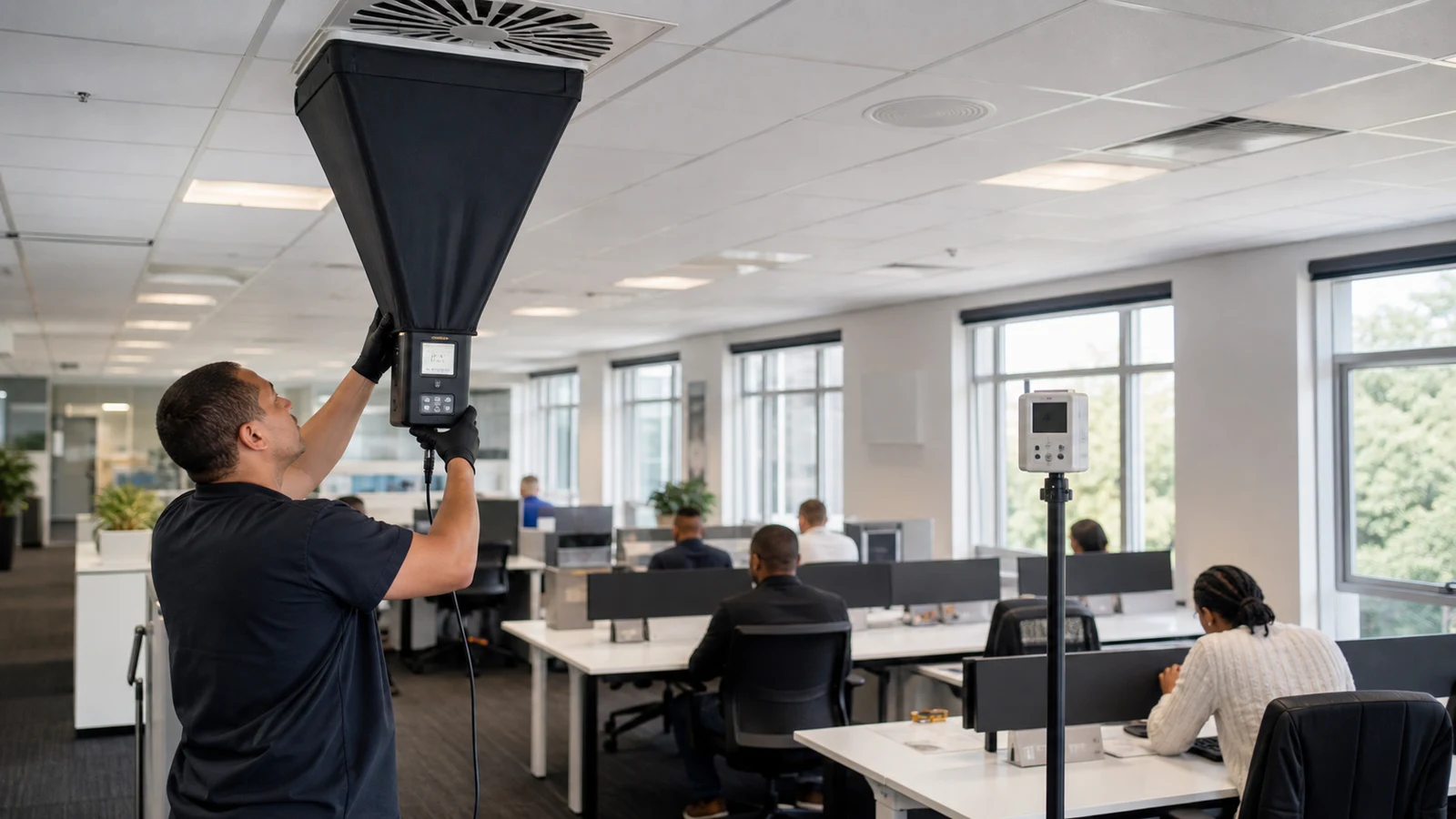 BMS operational context for Air Quality Monitoring for Healthier Spaces