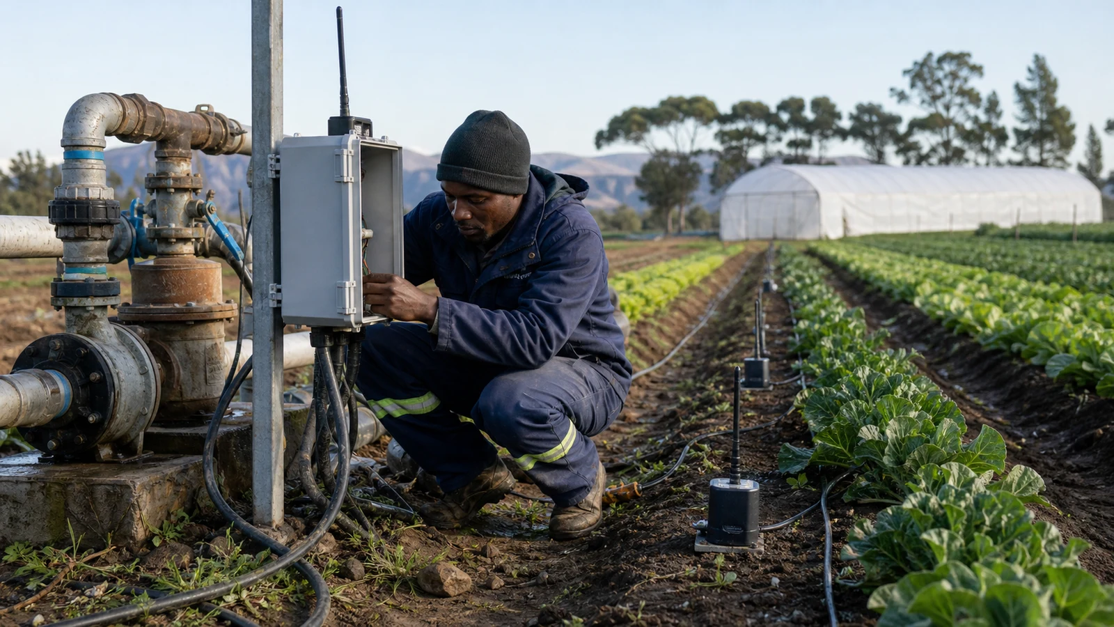 Agriculture operational context for Creating a Smart Farming Ecosystem with SenseCAP