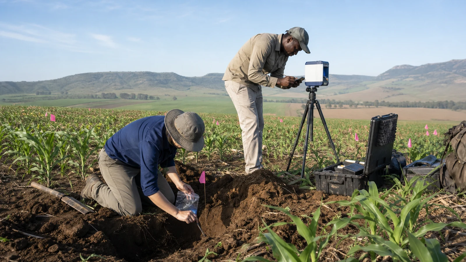 Agriculture / Research operational context for From Space to Soil: Building Environmental Intelligence for Agriculture