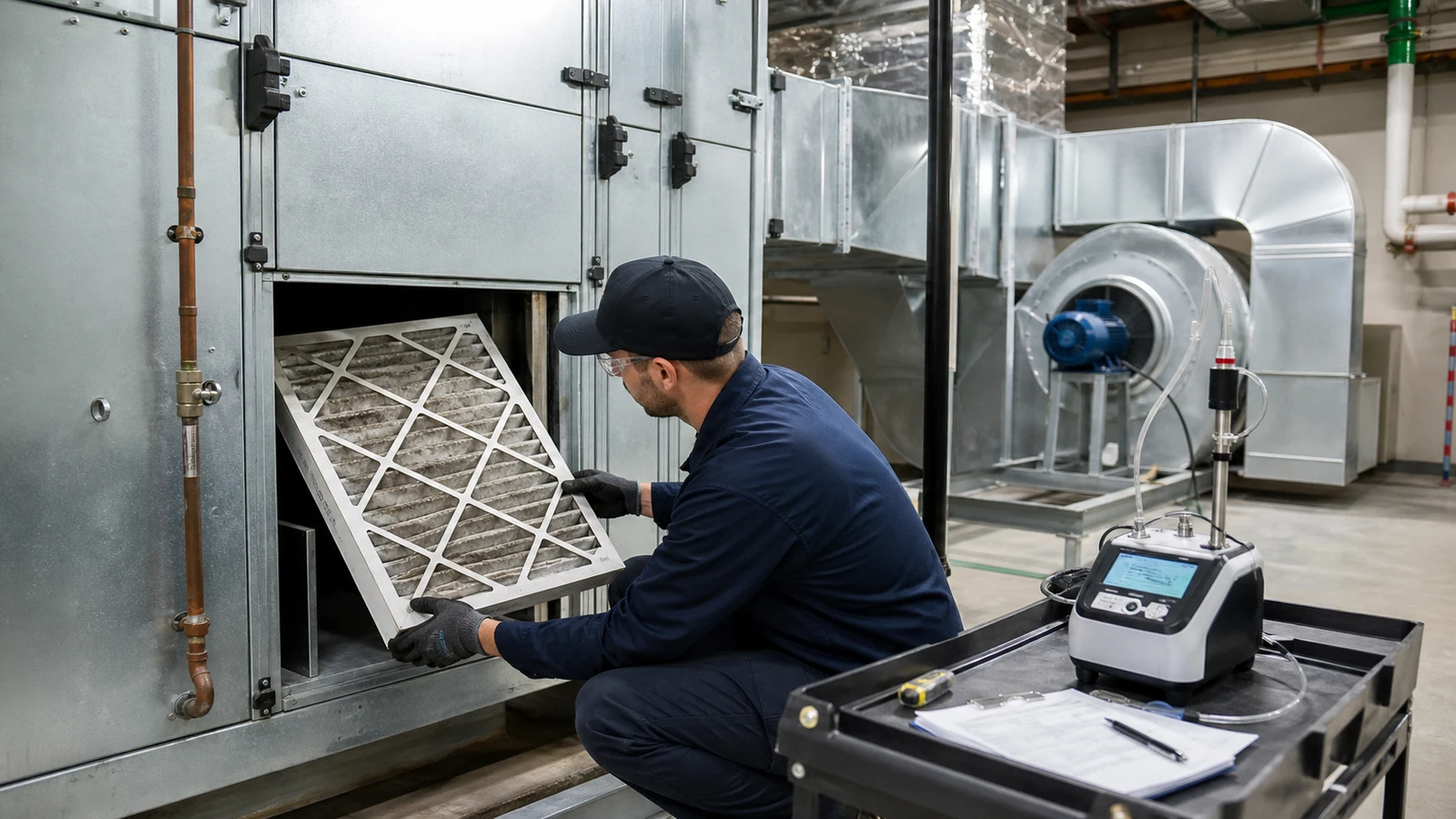 BMS operational context for Indoor Air Quality Monitoring with IoT