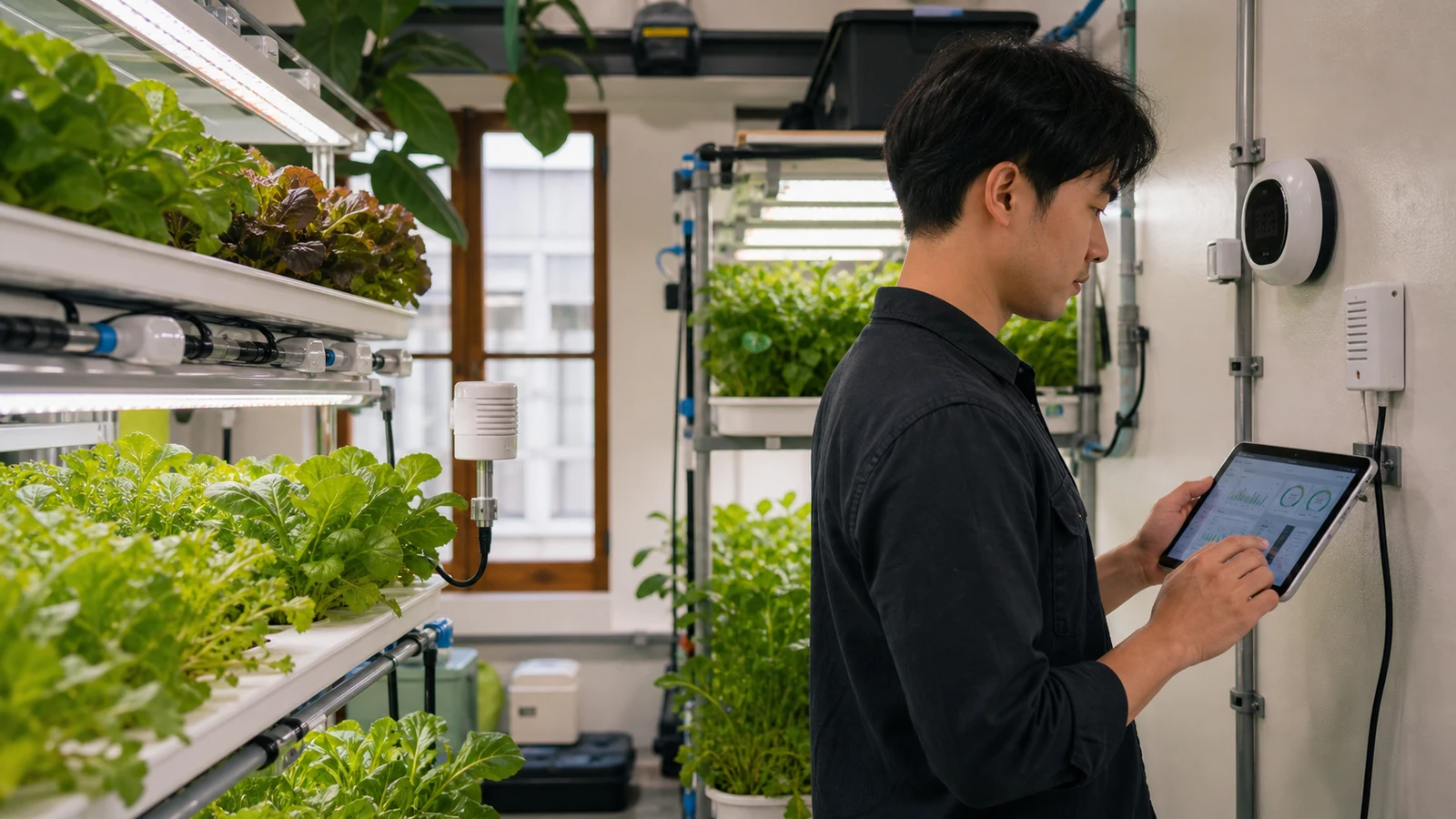 IoT for Home, Indoor and Community Vegetable Production article image