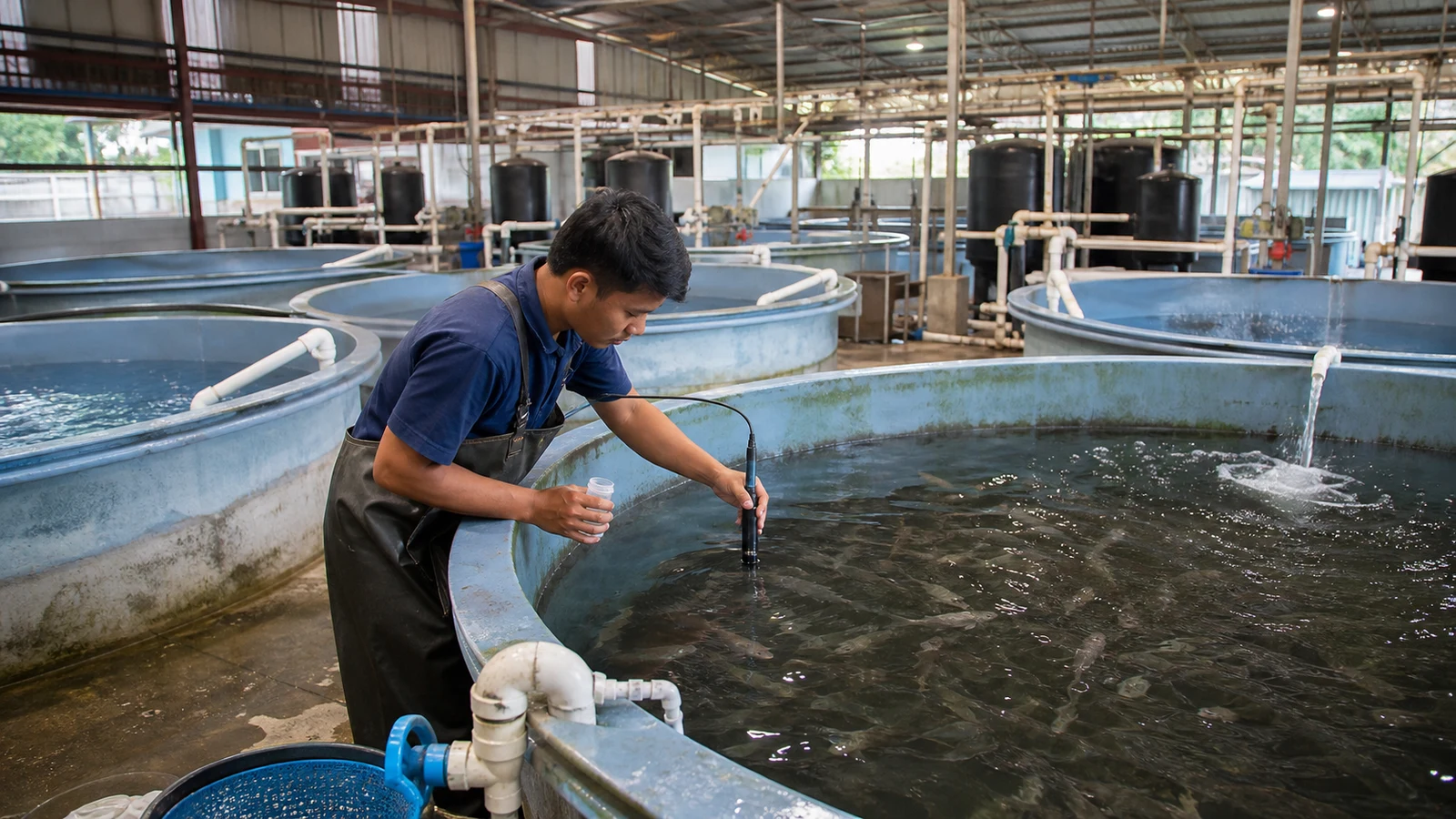 Water operational context for IoT in Modern Aquaculture