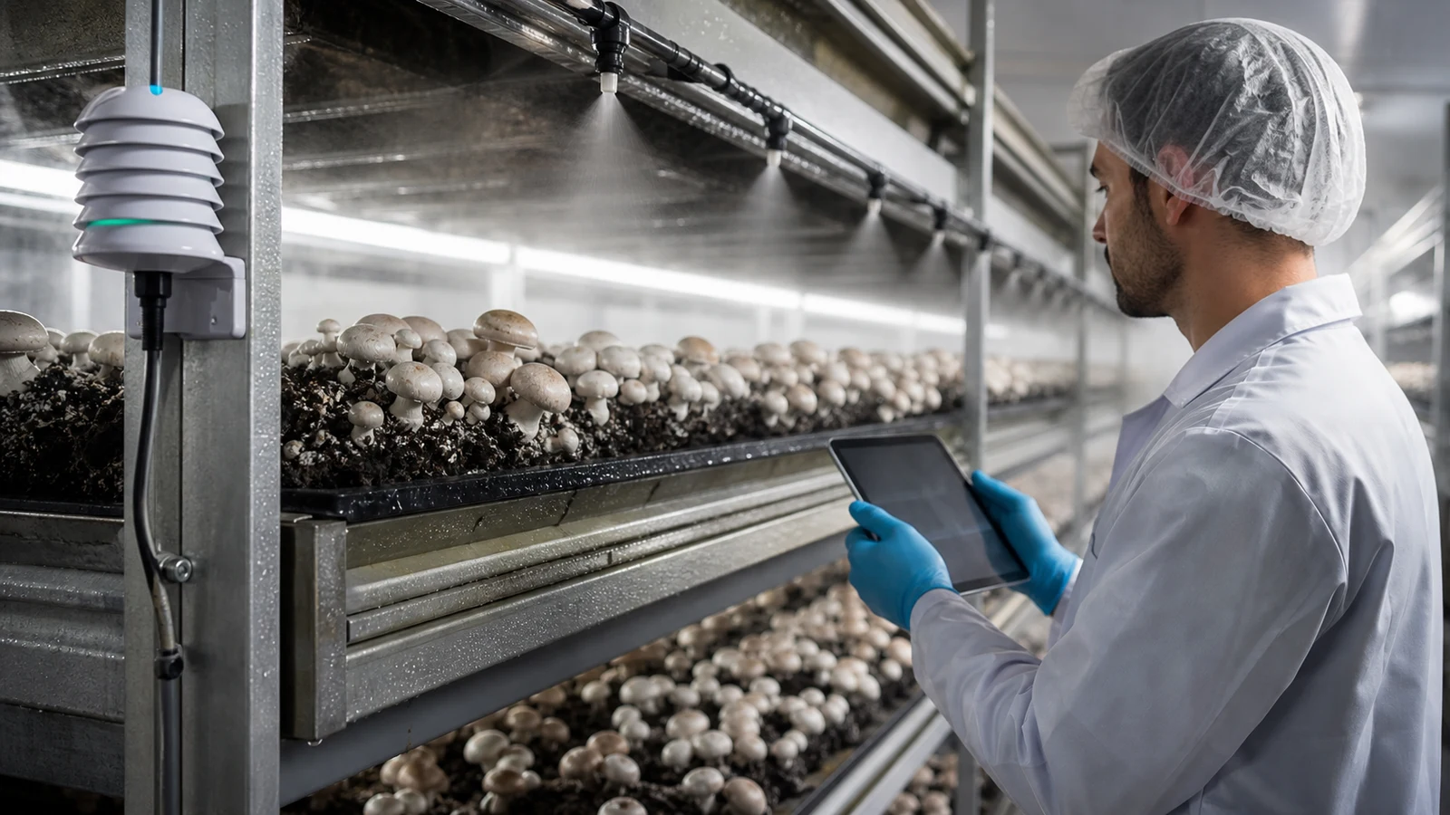 Smart Monitoring for Mushroom Production article image