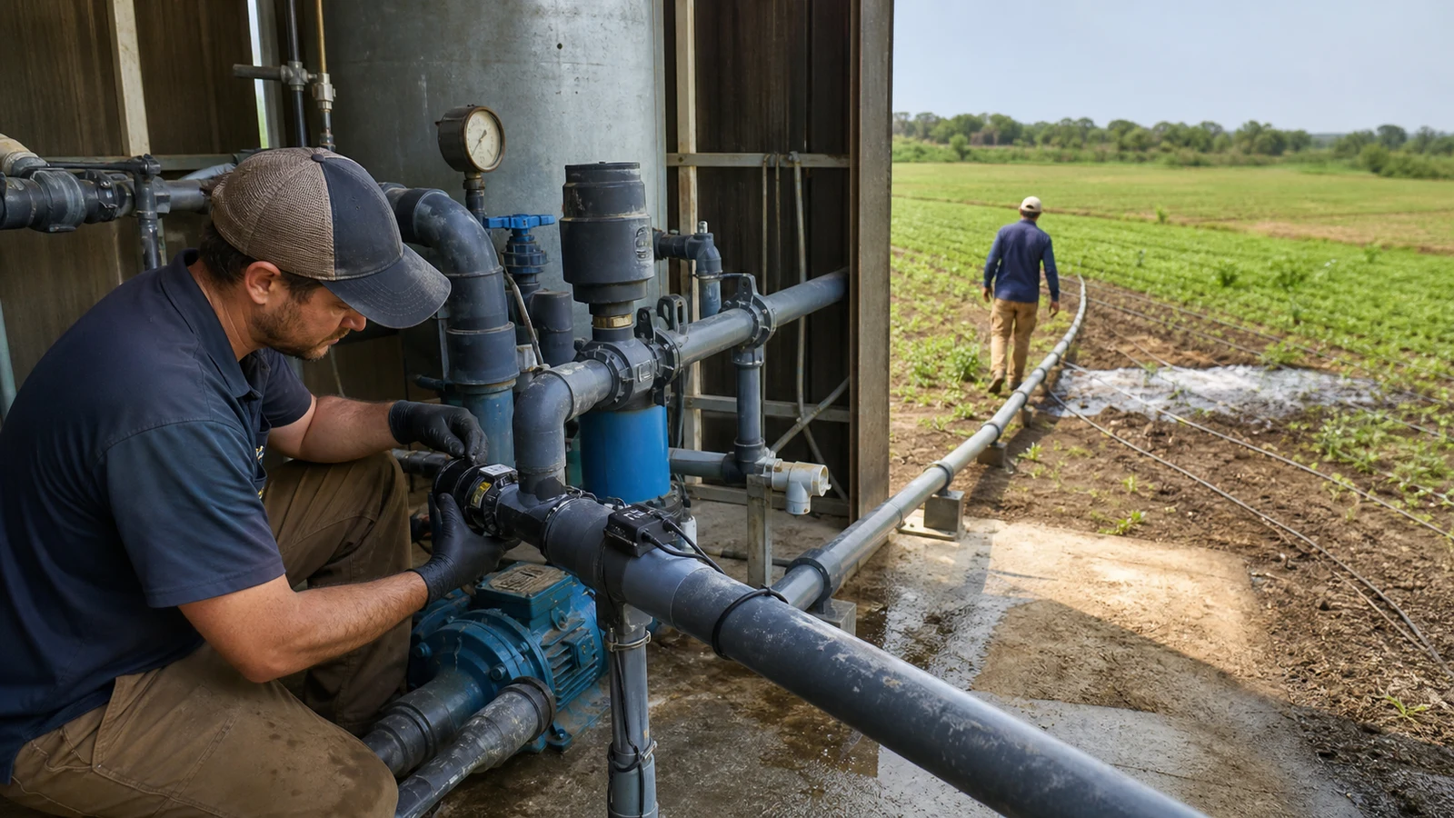 Water operational context for Water Management Made Easier with Connected Monitoring