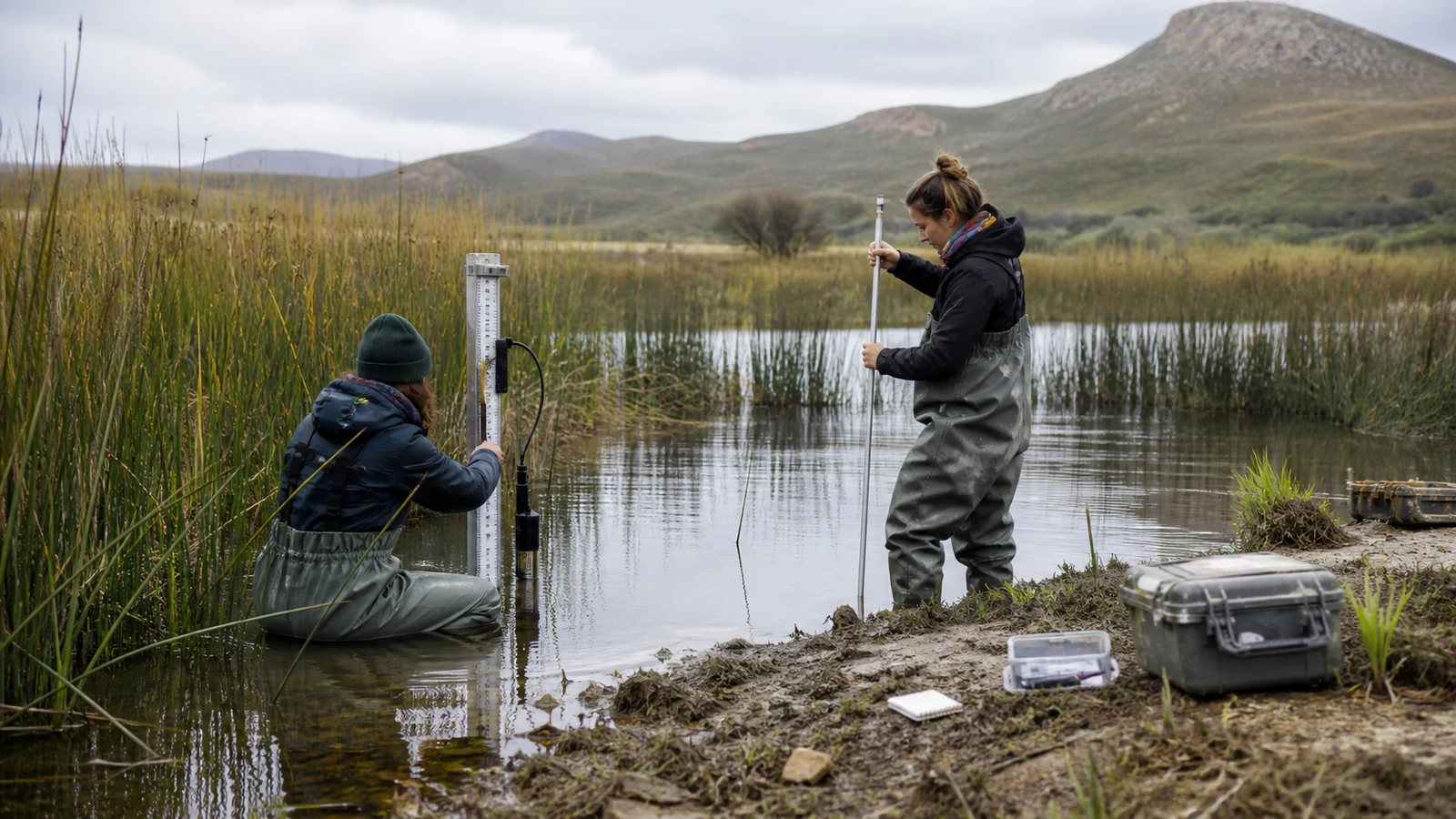 Water operational context for Wetland Health and Environmental Data Logging