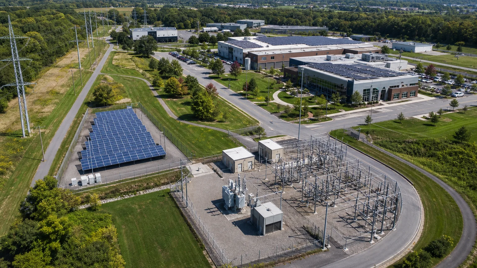 Power-distribution and storage infrastructure monitored for quality changes, threshold events and operational response.