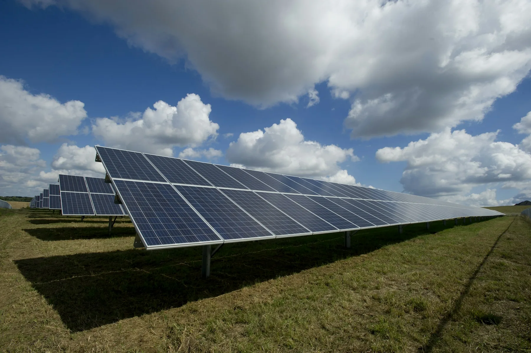 Solar panel field used for Nvirosense energy intelligence page