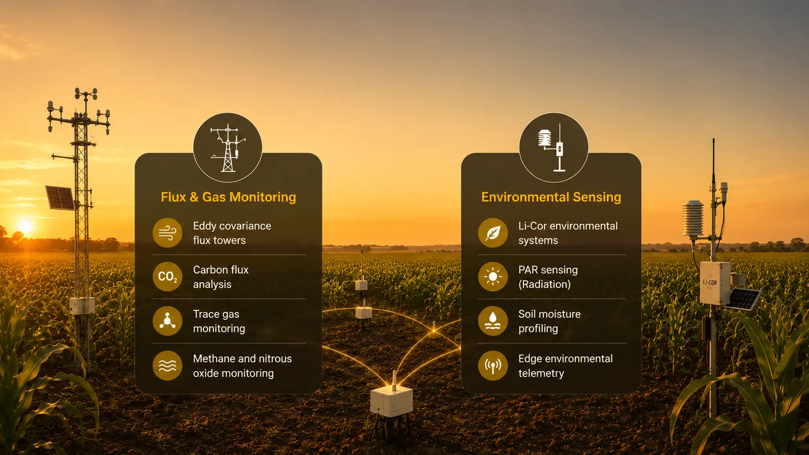 Scientific ground truth instrumentation for agricultural environmental monitoring